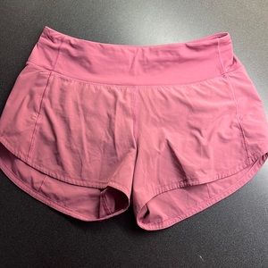 speed up high rise lululemon shorts